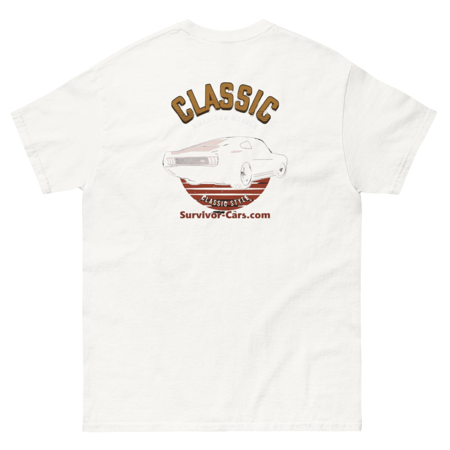 Fastback Muscle Car Men's classic tee