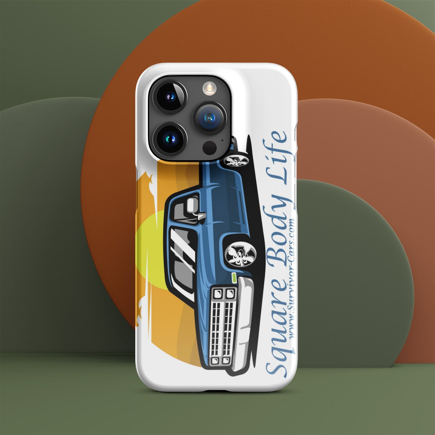 Square Body Pickup Truck Snap case for iPhone®