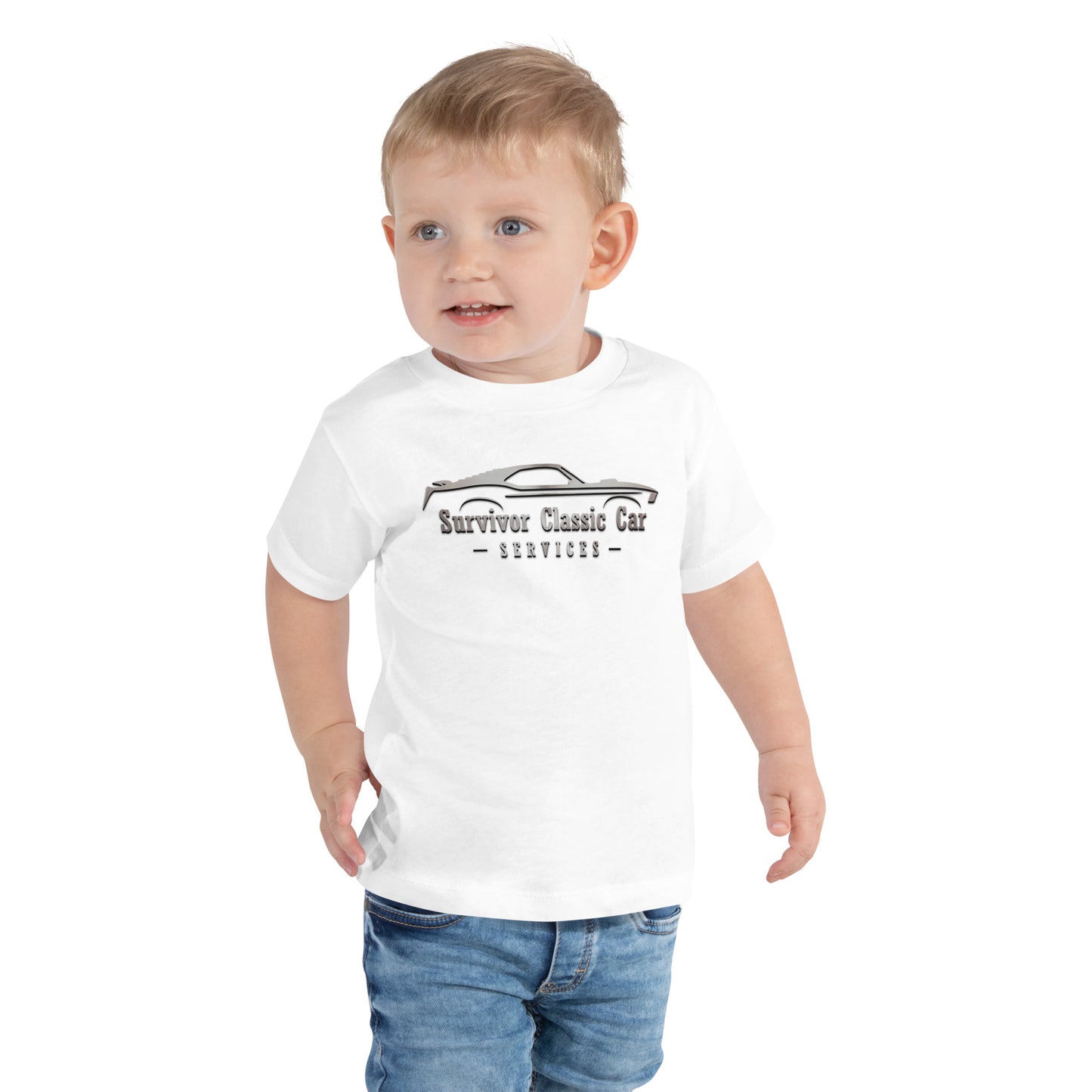 Survivor Classic Cars Toddler Short Sleeve Tee