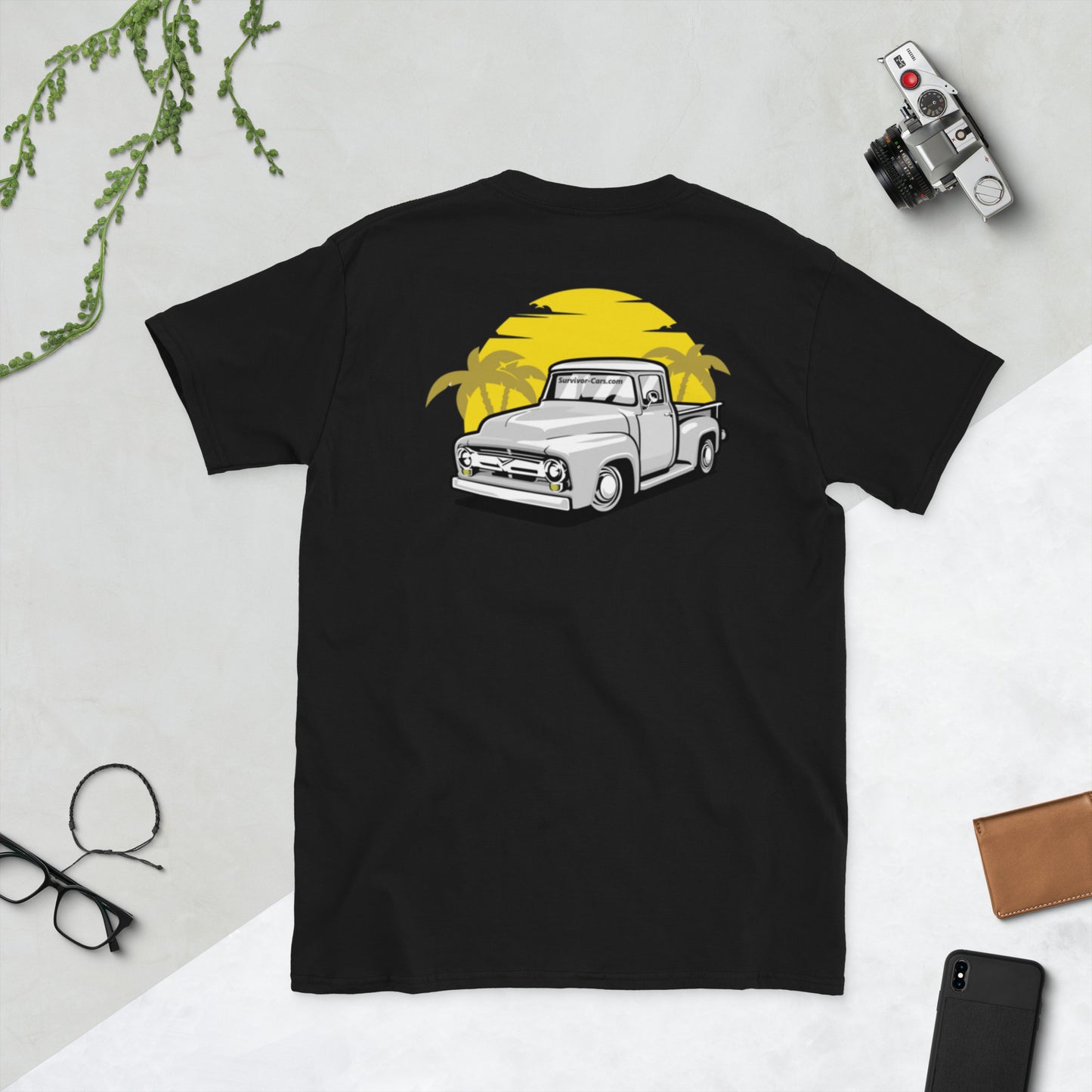 Classic Pickup Truck Short-Sleeve Unisex T-Shirt