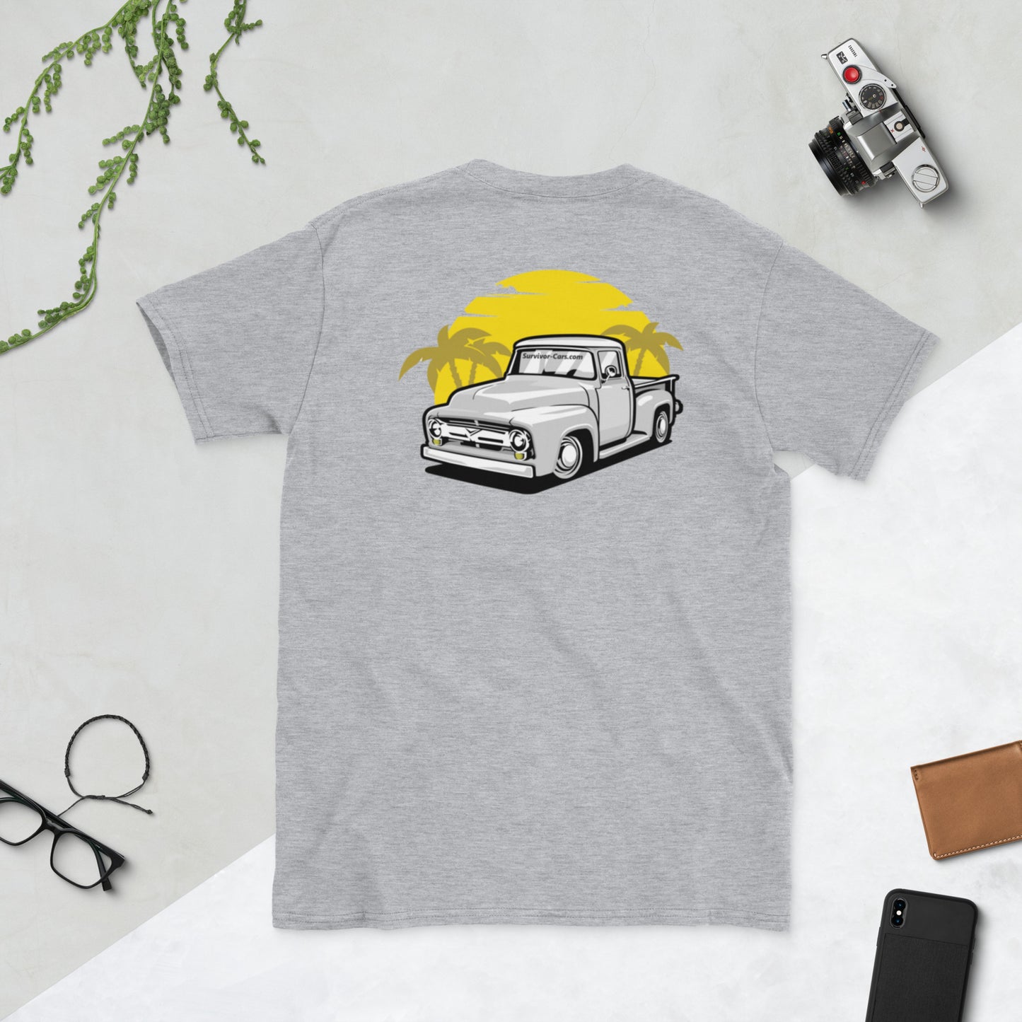 Classic Pickup Truck Short-Sleeve Unisex T-Shirt