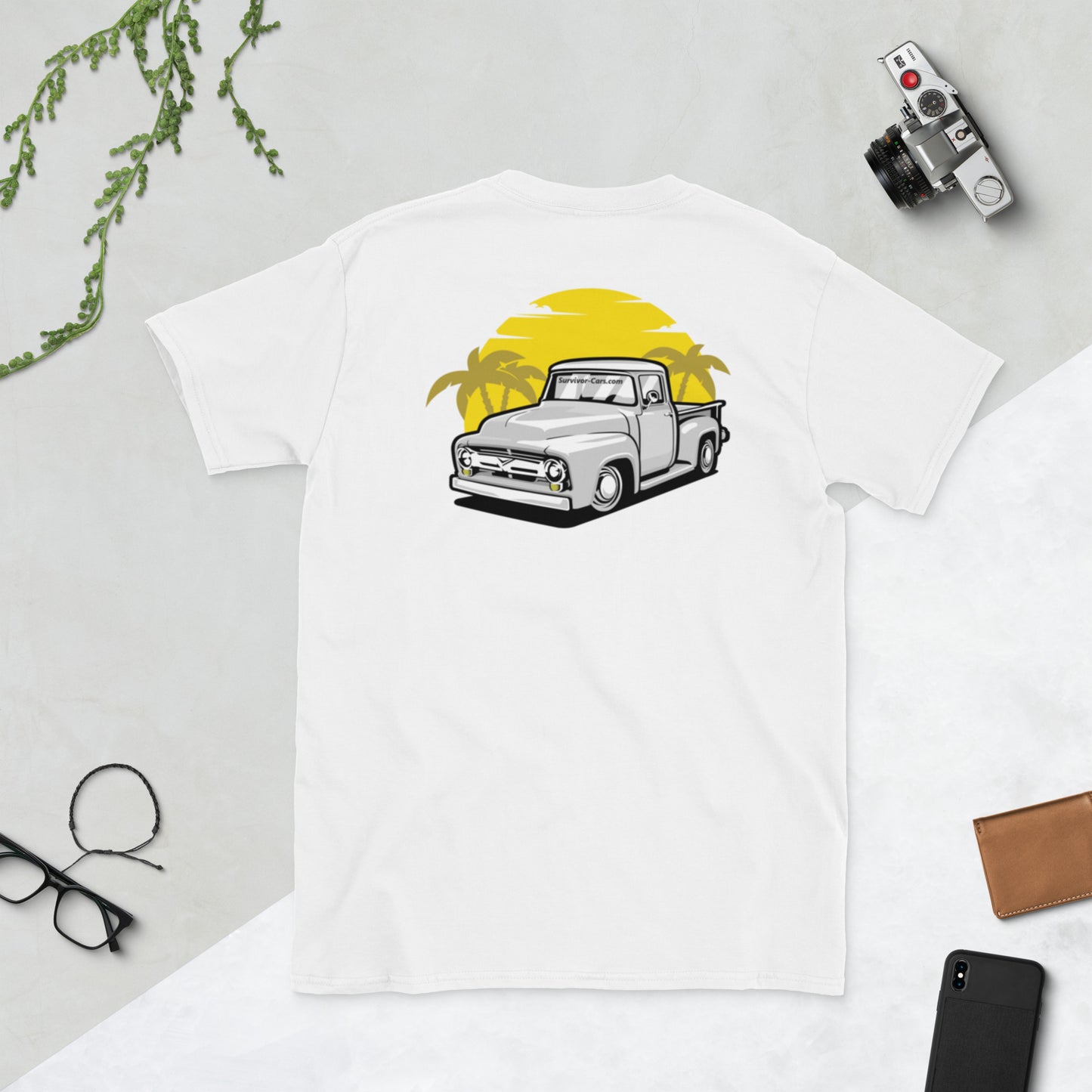 Classic Pickup Truck Short-Sleeve Unisex T-Shirt