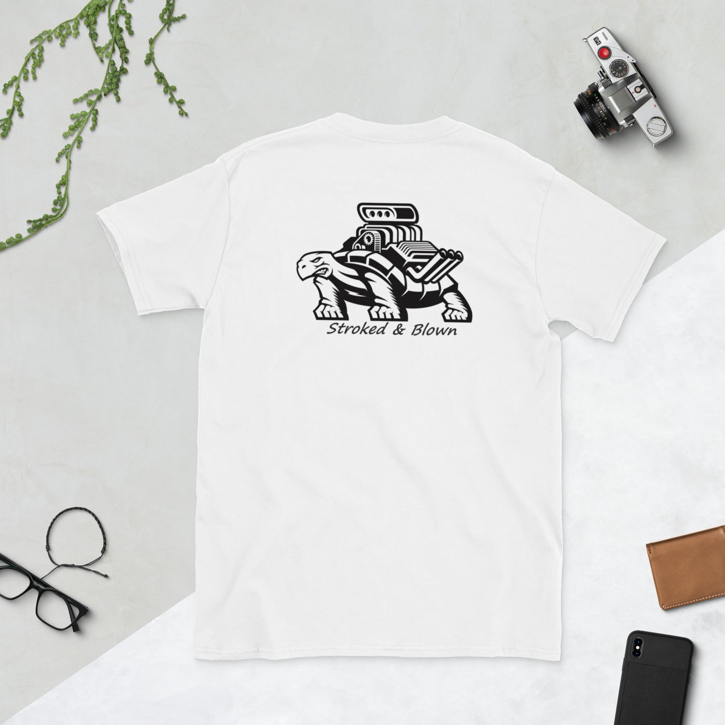 Supercharged Turtle Slow Short-Sleeve Unisex T-Shirt