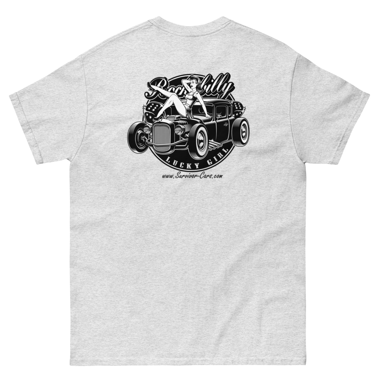 Men's  Rockabilly Hot Rod classic tee