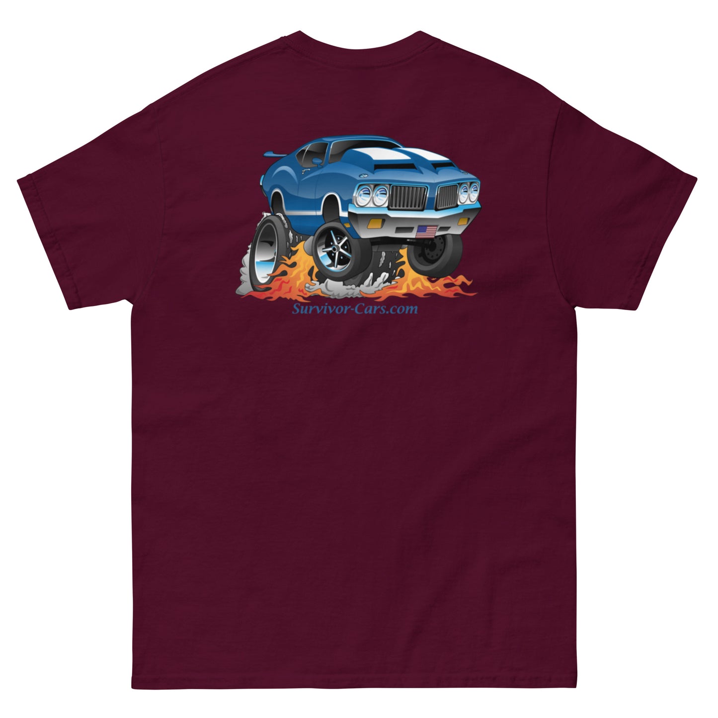 Olds Cutlass 442 - Survivor Front -Men's classic tee