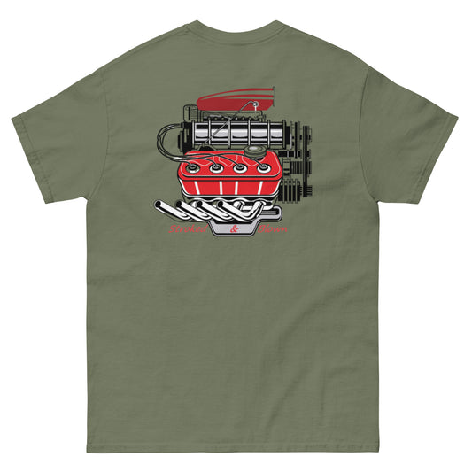 Stroked & Blown Hemi V8 Men's classic tee