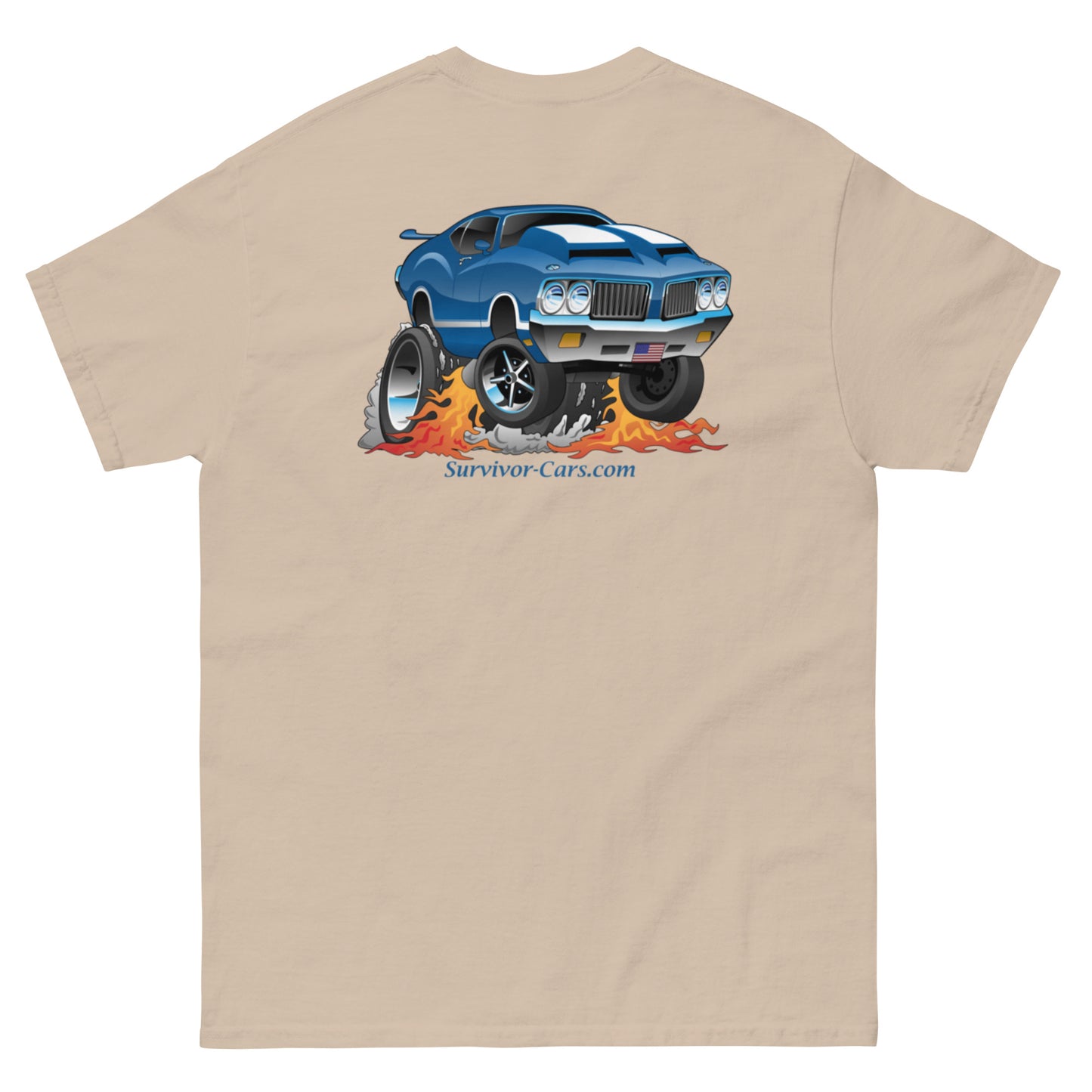 Olds Cutlass 442 - Survivor Front -Men's classic tee