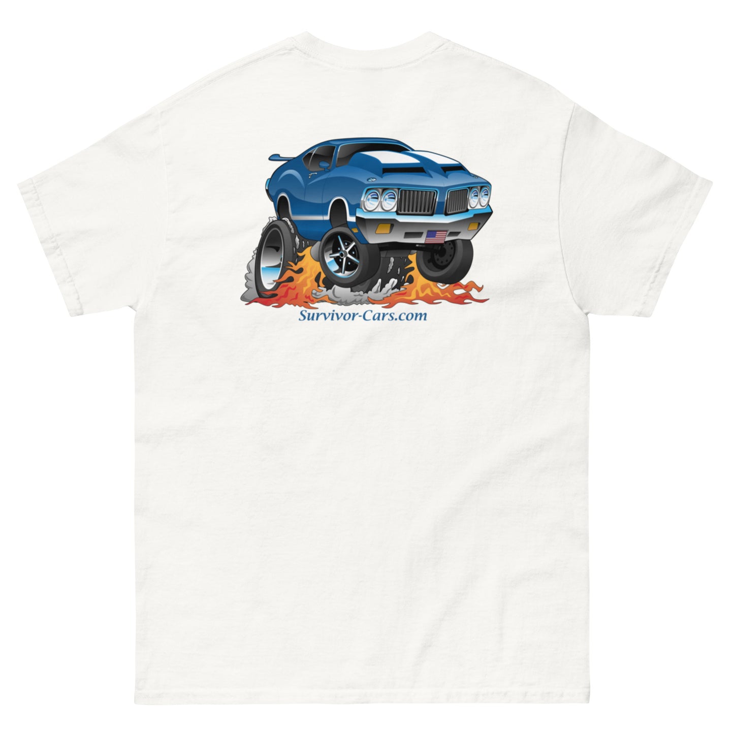 Olds Cutlass 442 - Survivor Front -Men's classic tee