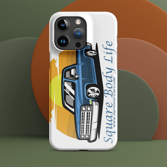 Square Body Pickup Truck Snap case for iPhone®