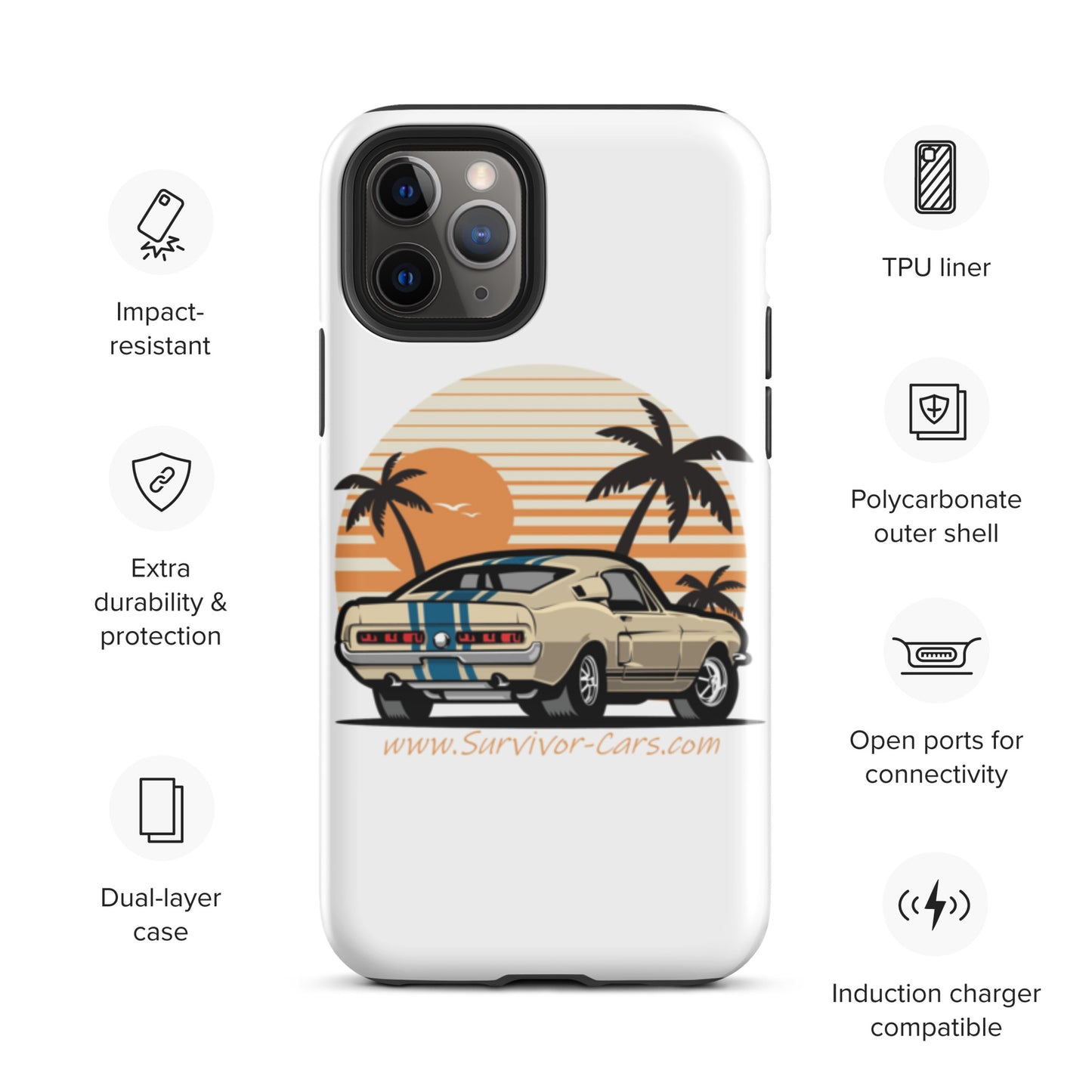 Mustang Shelby GT500 Tough Case for iPhone®