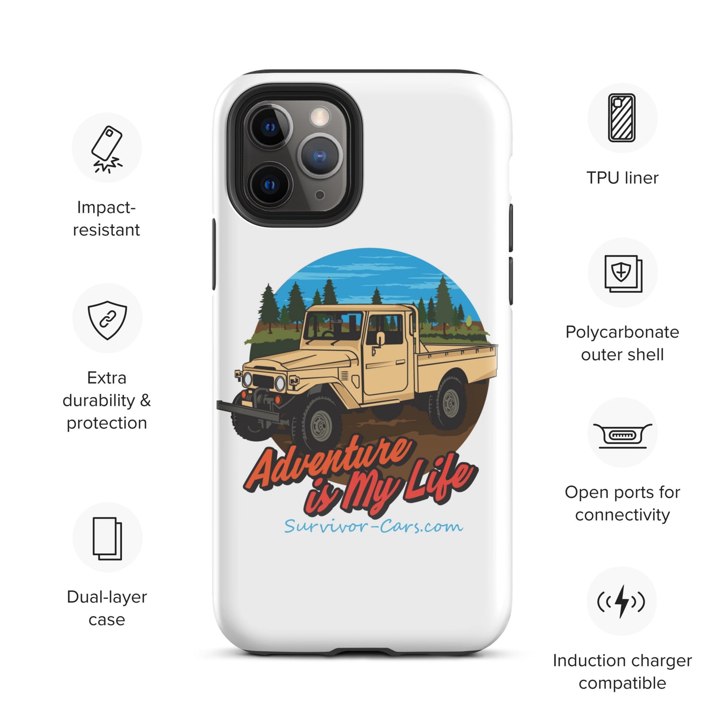 FJ Pickup Truck Classic Tough Case for iPhone®