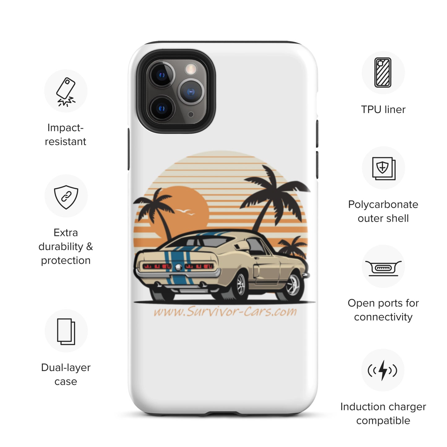 Mustang Shelby GT500 Tough Case for iPhone®