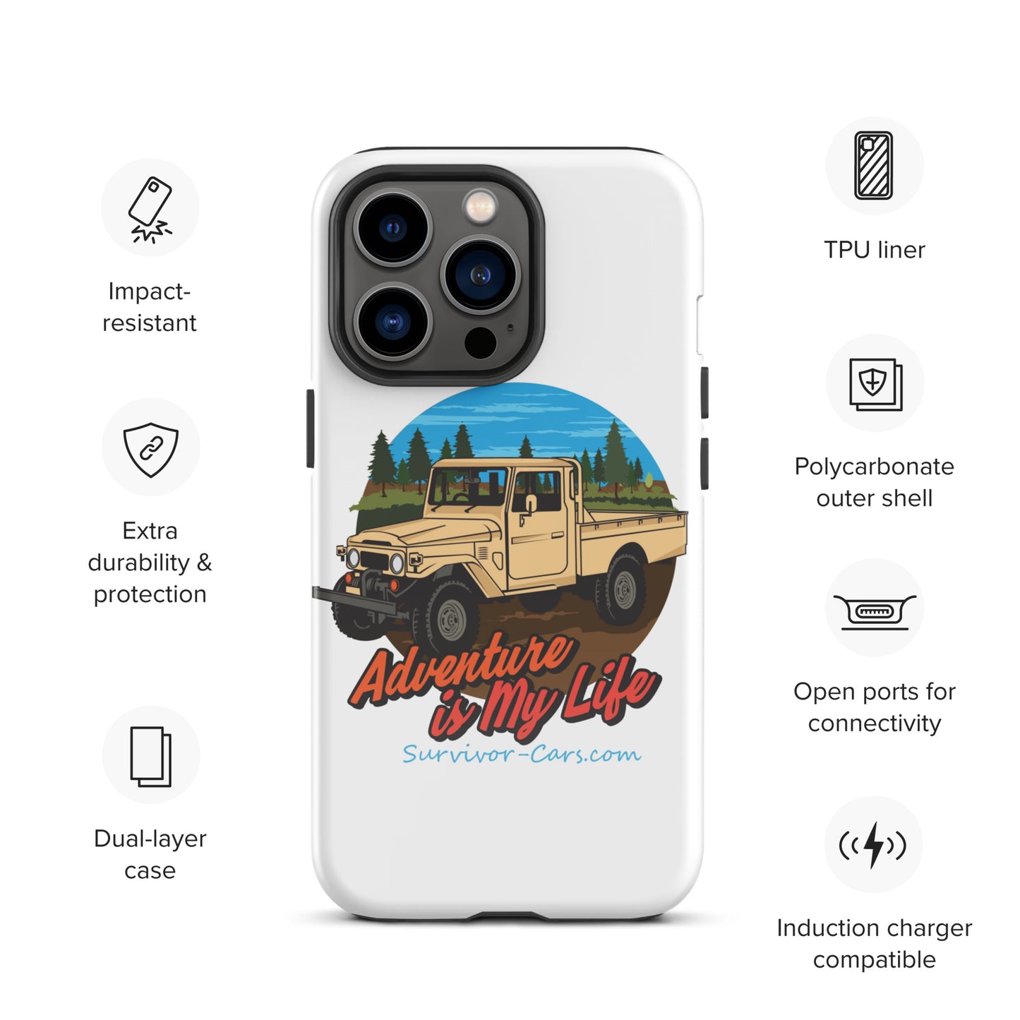 FJ Pickup Truck Classic Tough Case for iPhone®