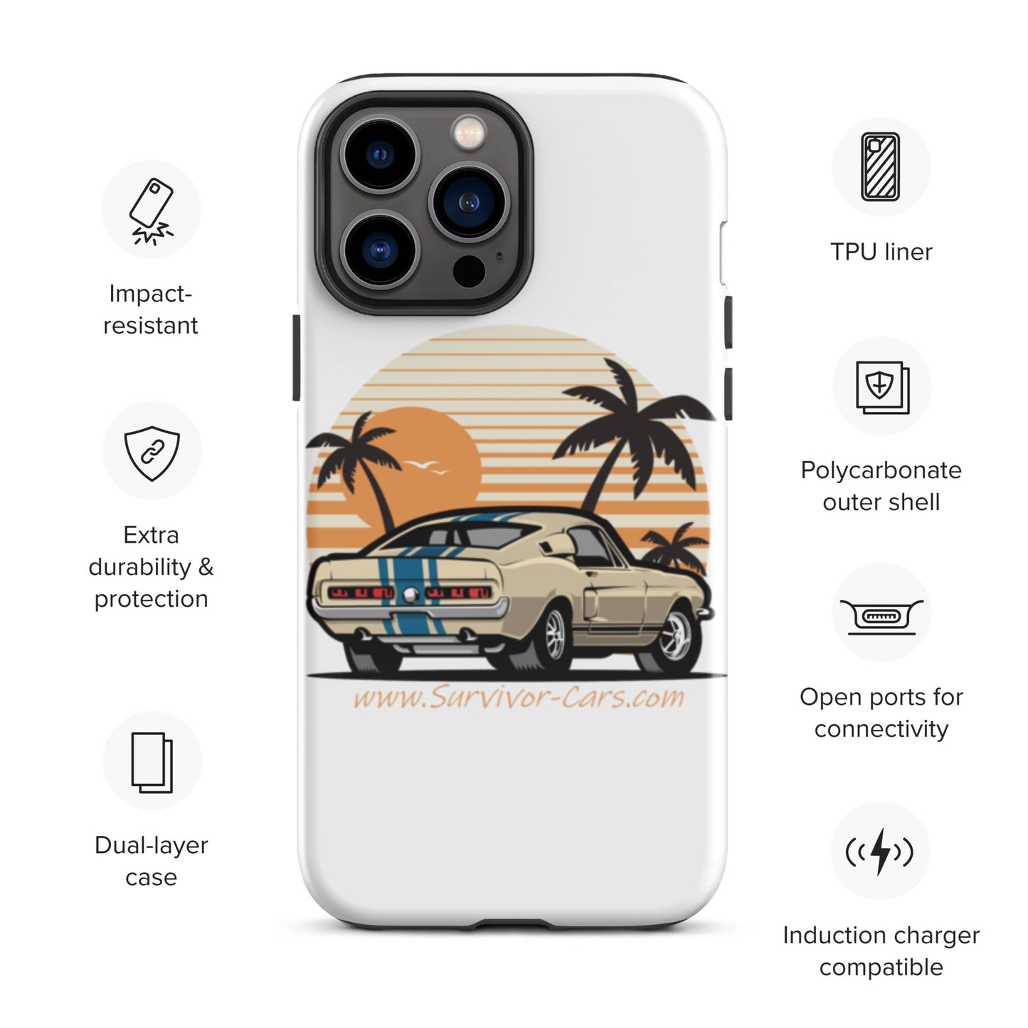 Mustang Shelby GT500 Tough Case for iPhone®