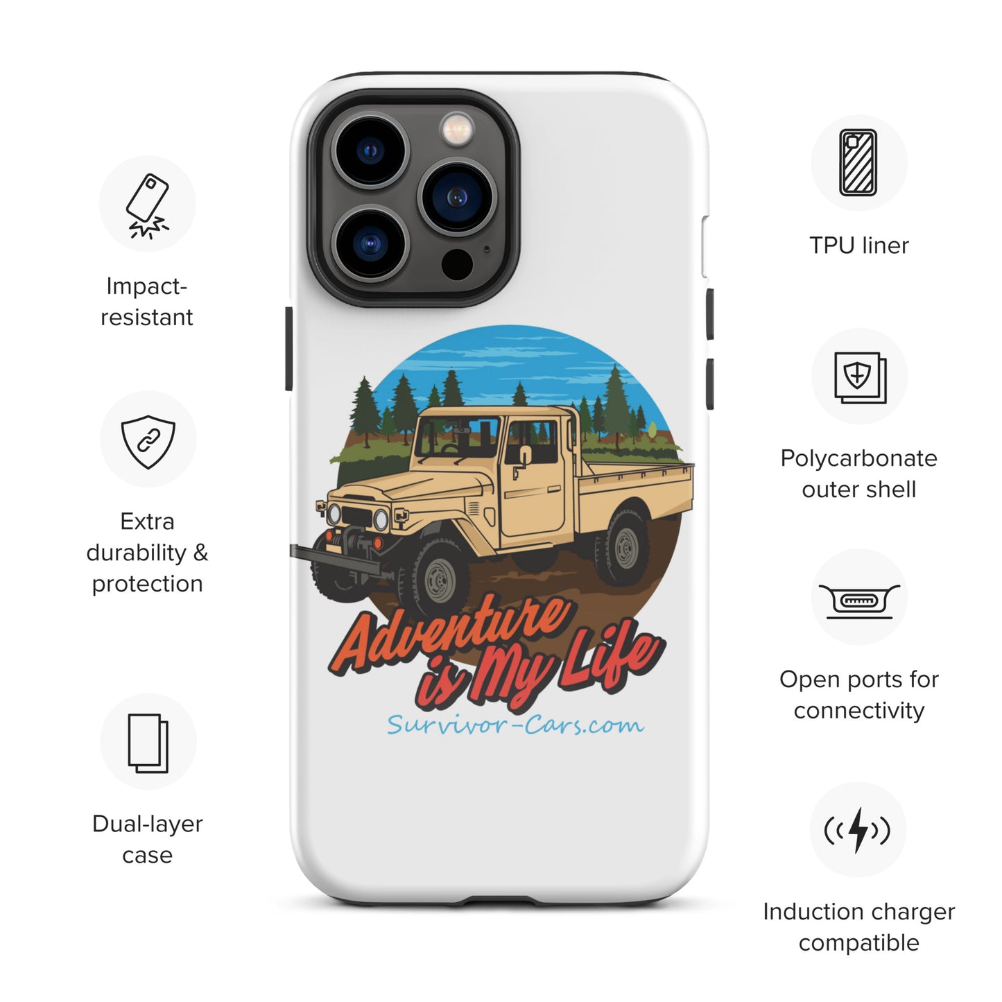 FJ Pickup Truck Classic Tough Case for iPhone®