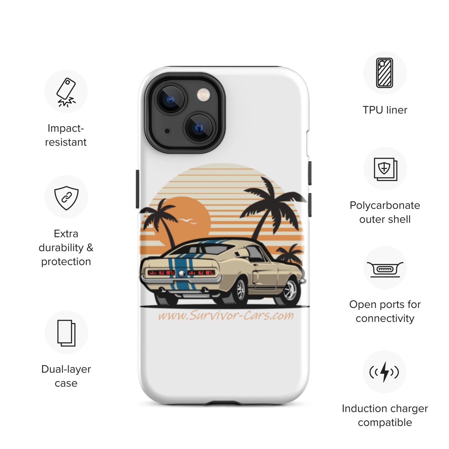 Mustang Shelby GT500 Tough Case for iPhone®