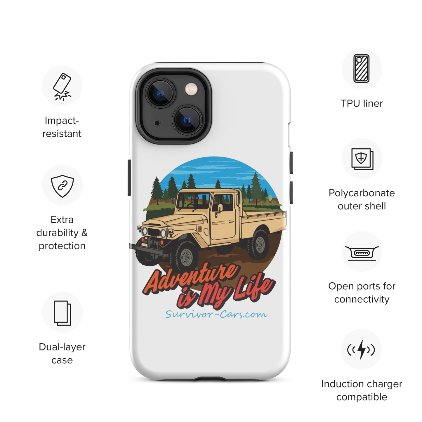 FJ Pickup Truck Classic Tough Case for iPhone®