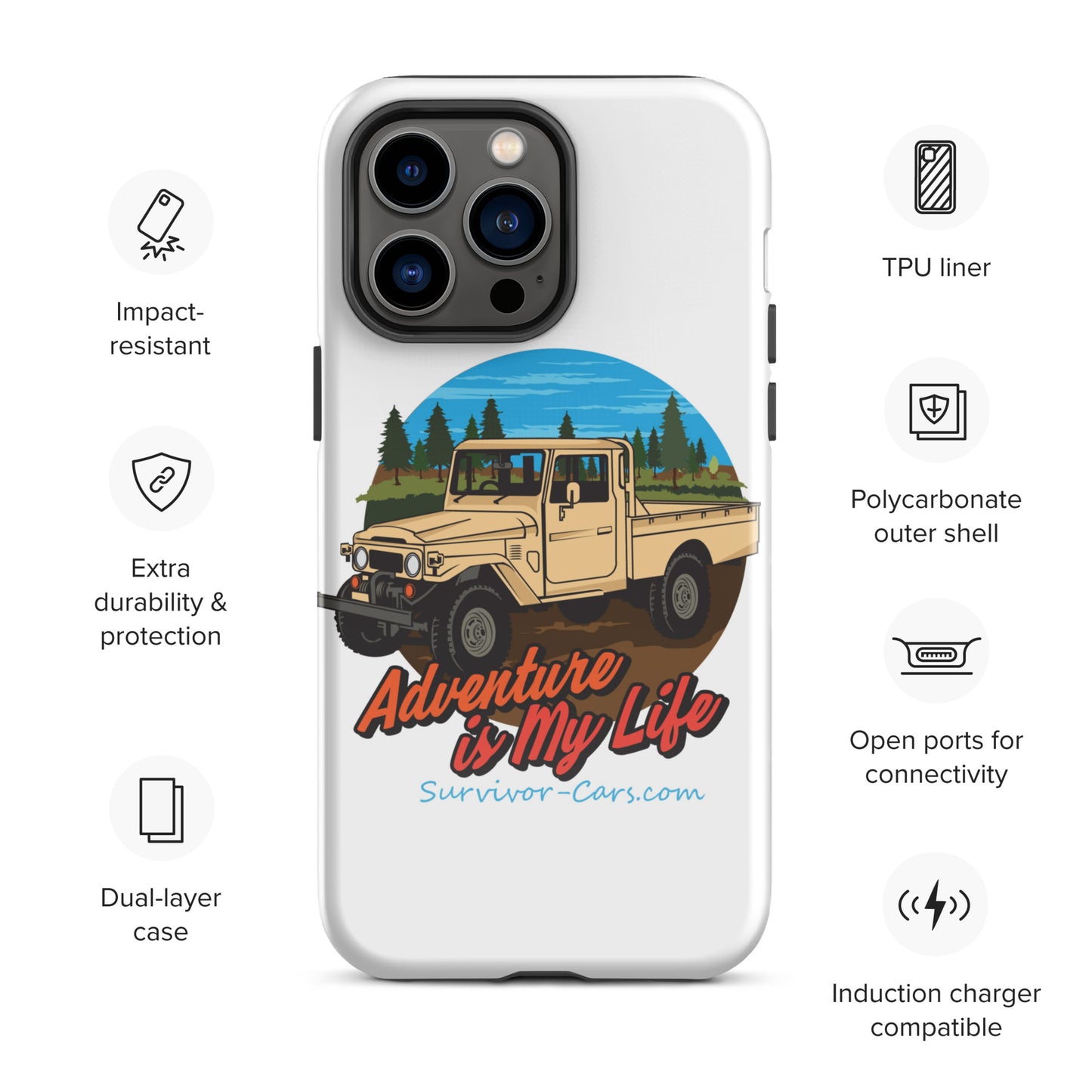 FJ Pickup Truck Classic Tough Case for iPhone®