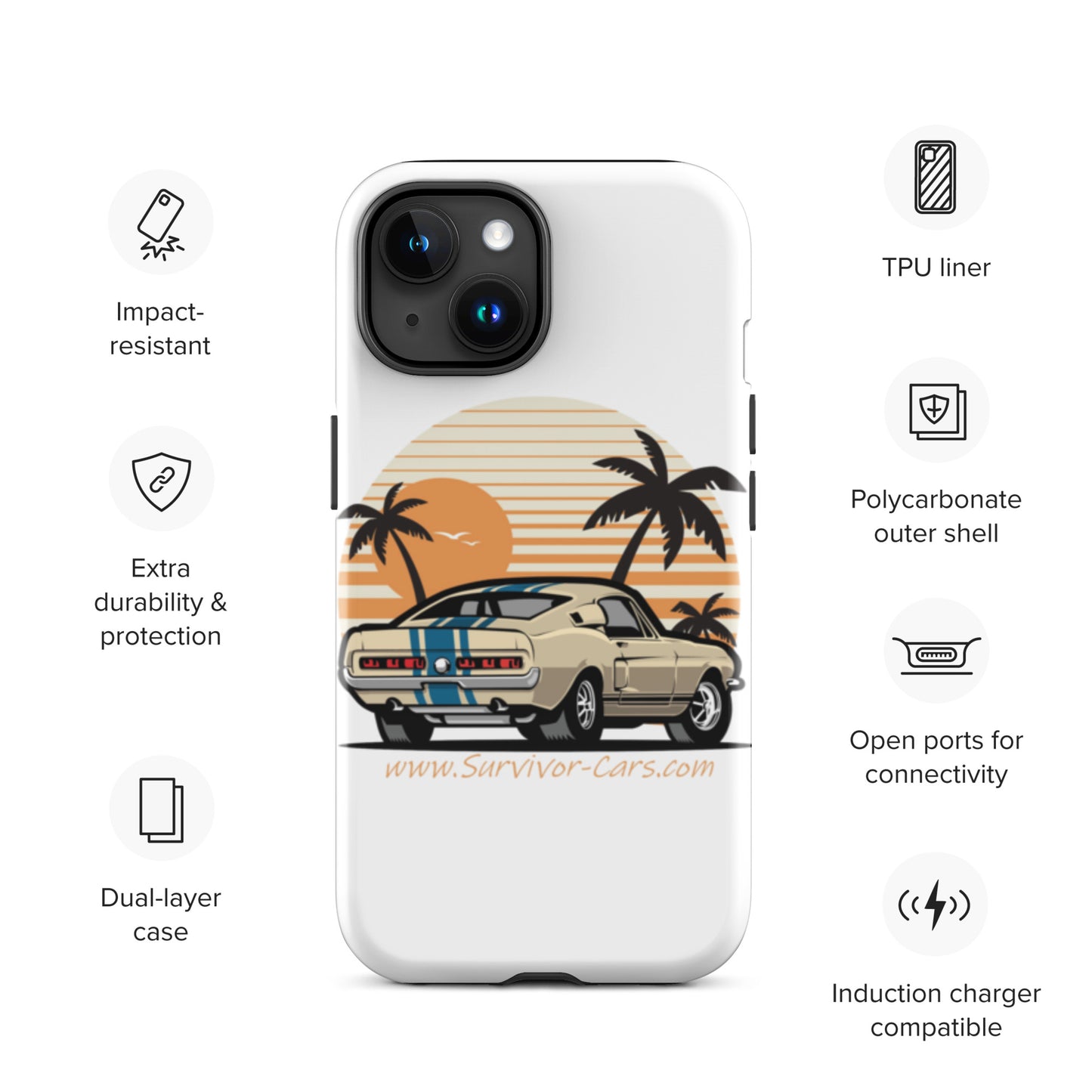 Mustang Shelby GT500 Tough Case for iPhone®