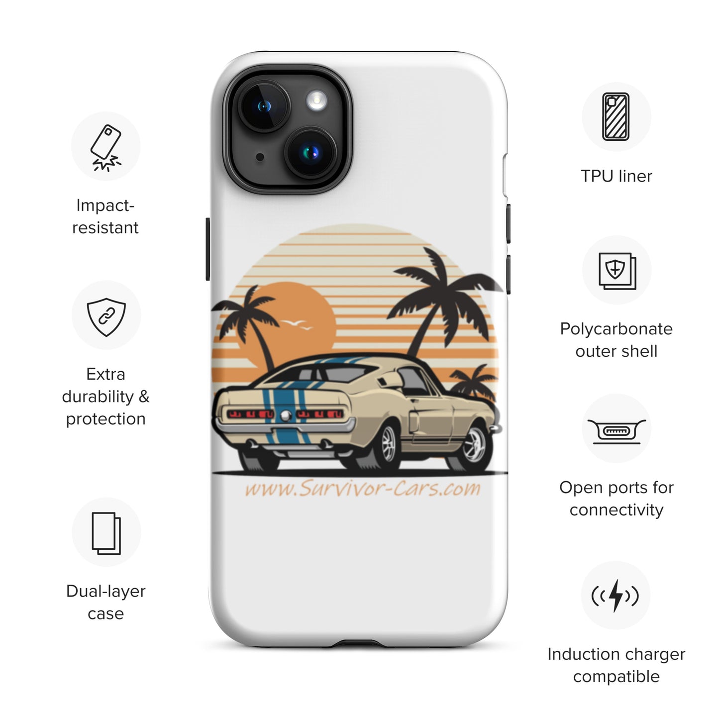 Mustang Shelby GT500 Tough Case for iPhone®