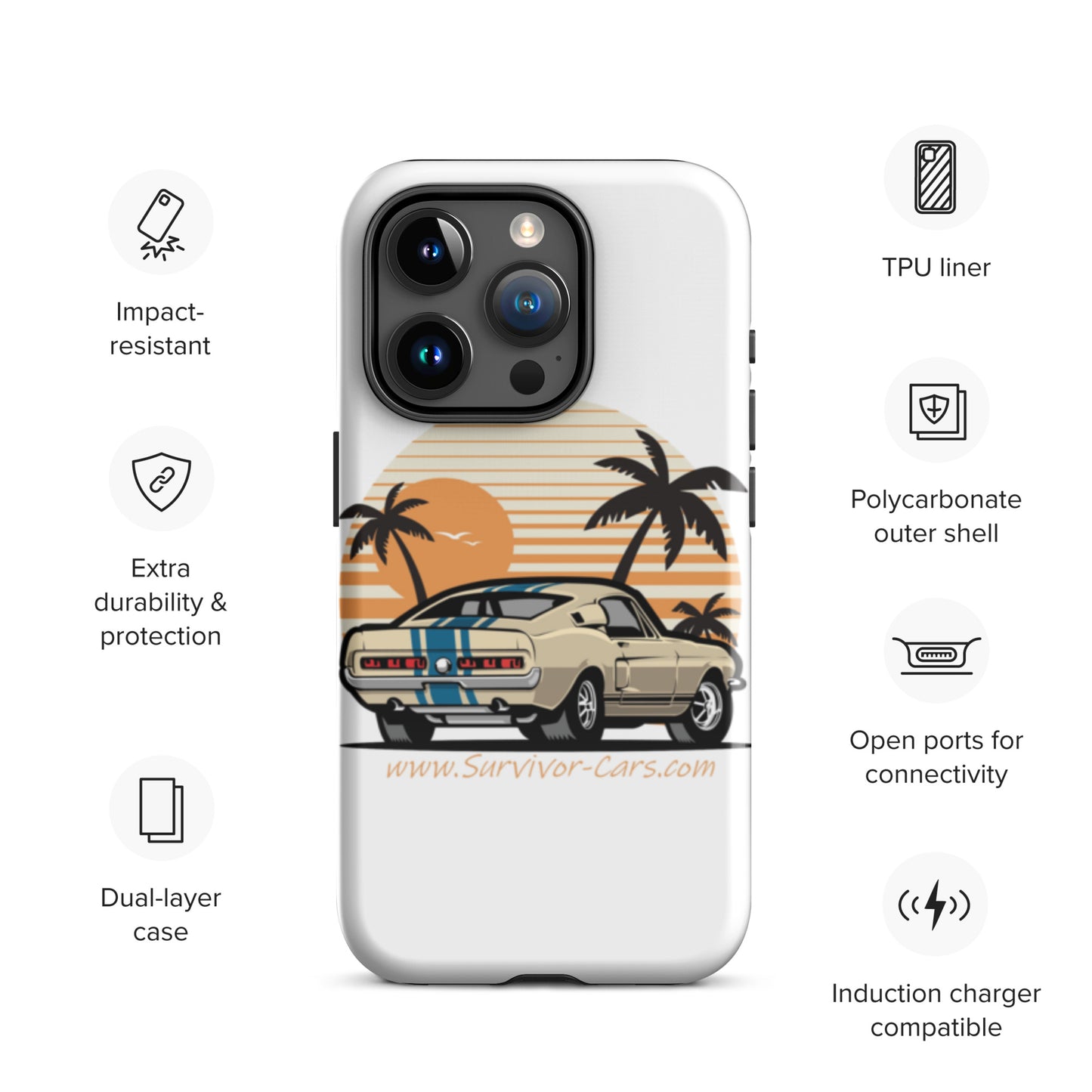 Mustang Shelby GT500 Tough Case for iPhone®