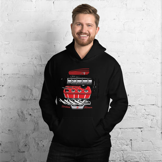 Stroked & Blown Hemi V8 Unisex Hoodie