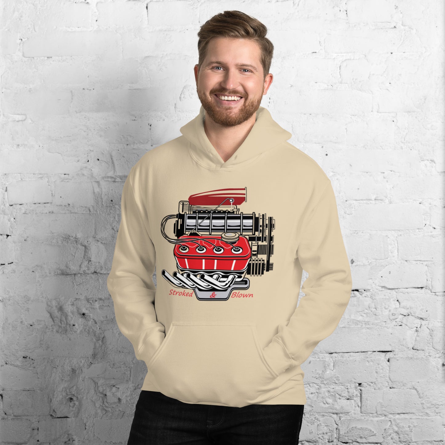 Stroked & Blown Hemi V8 Unisex Hoodie