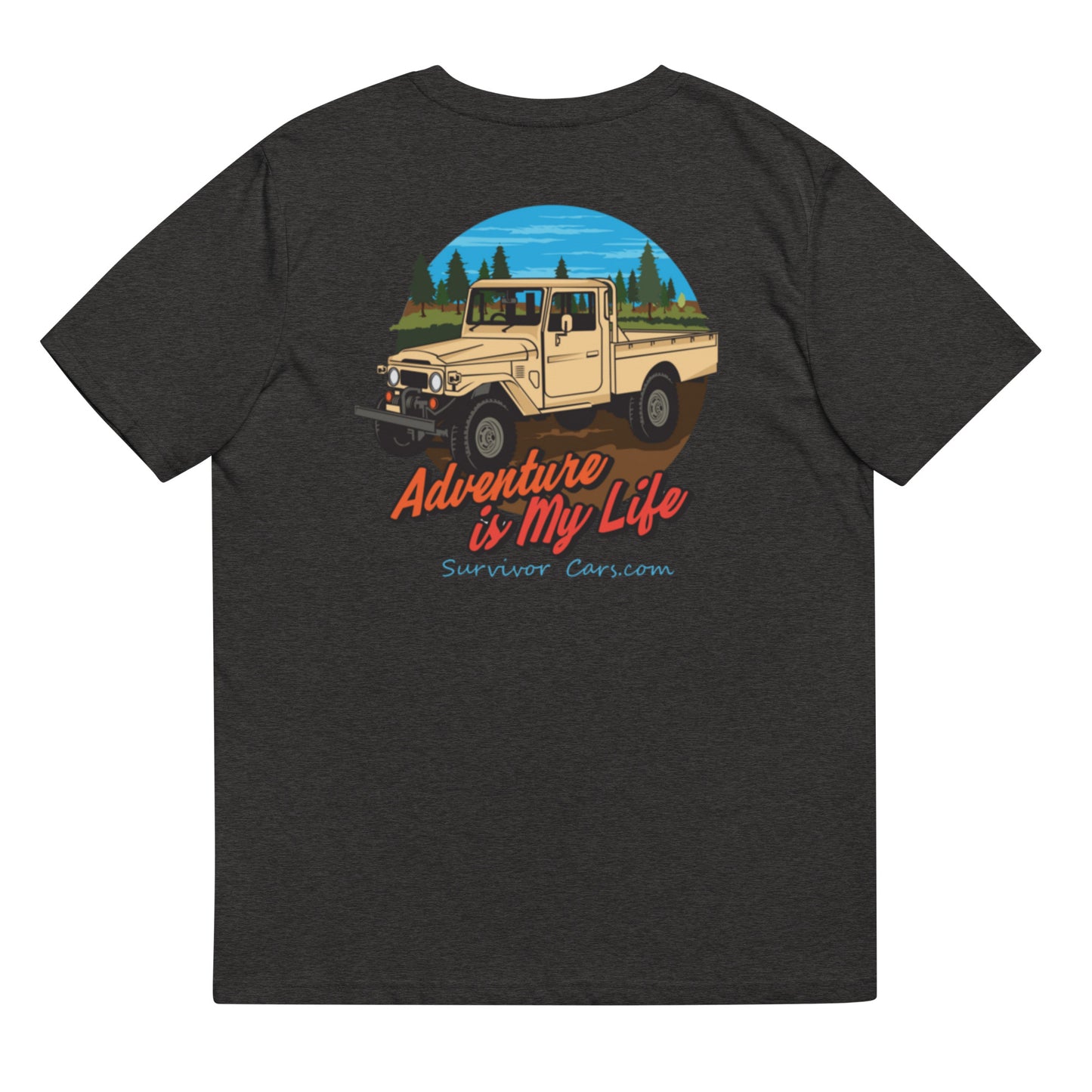 Off Road Classic Pickup Truck organic cotton t-shirt