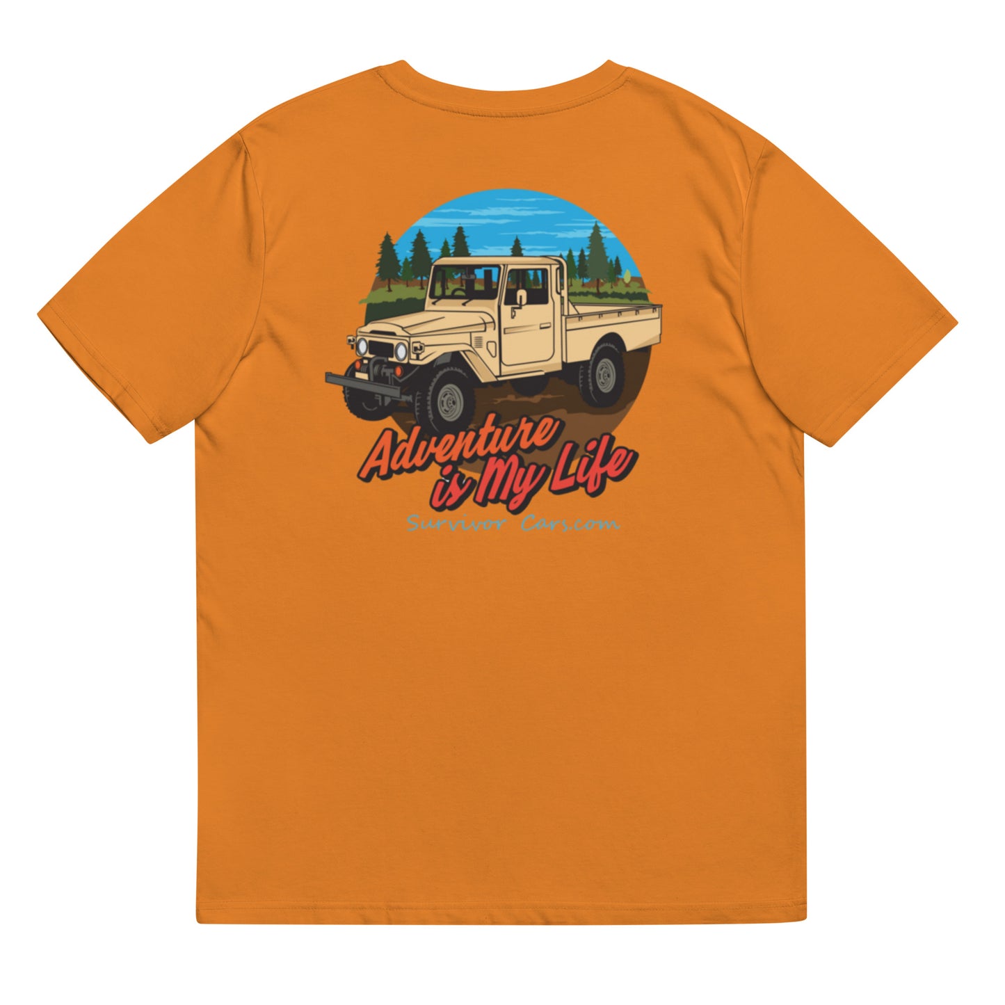 Off Road Classic Pickup Truck organic cotton t-shirt