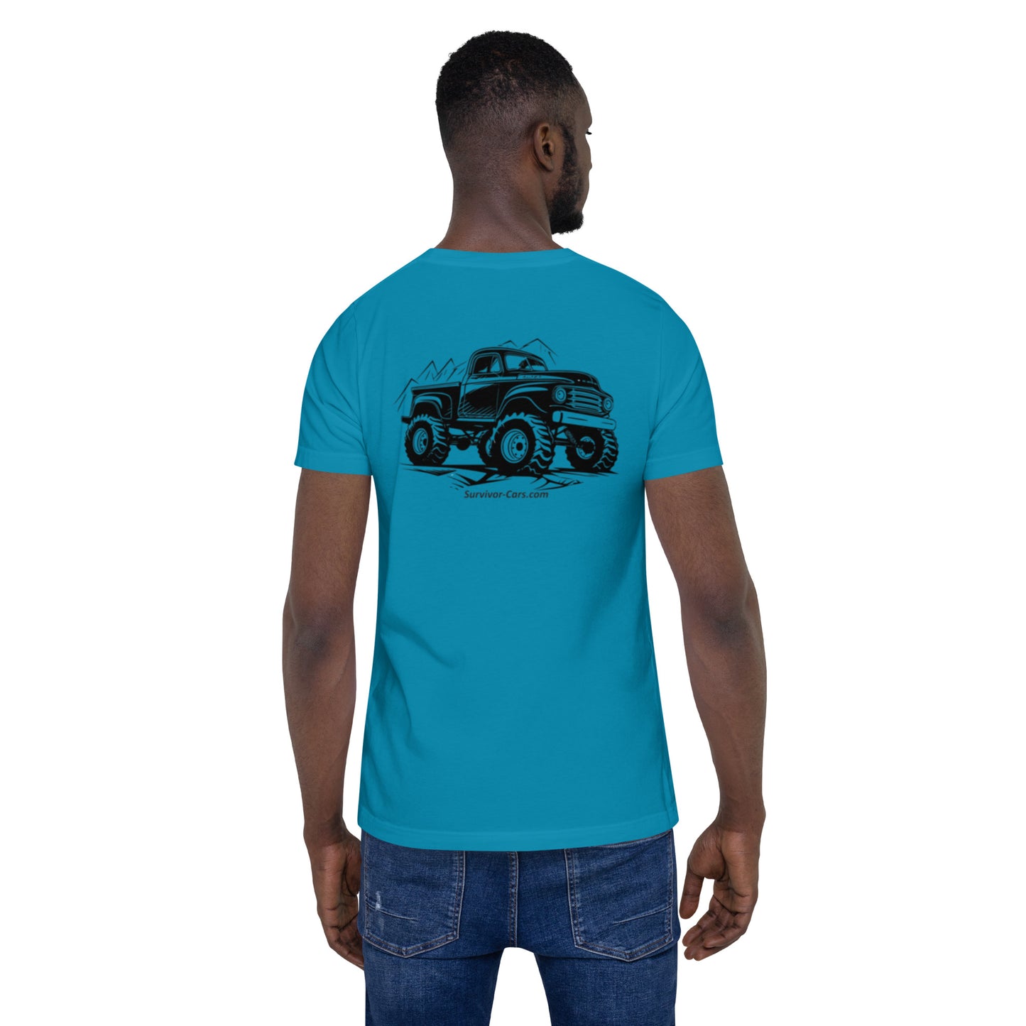 Monster Truck Classic Lifted Pickup T-Shirt