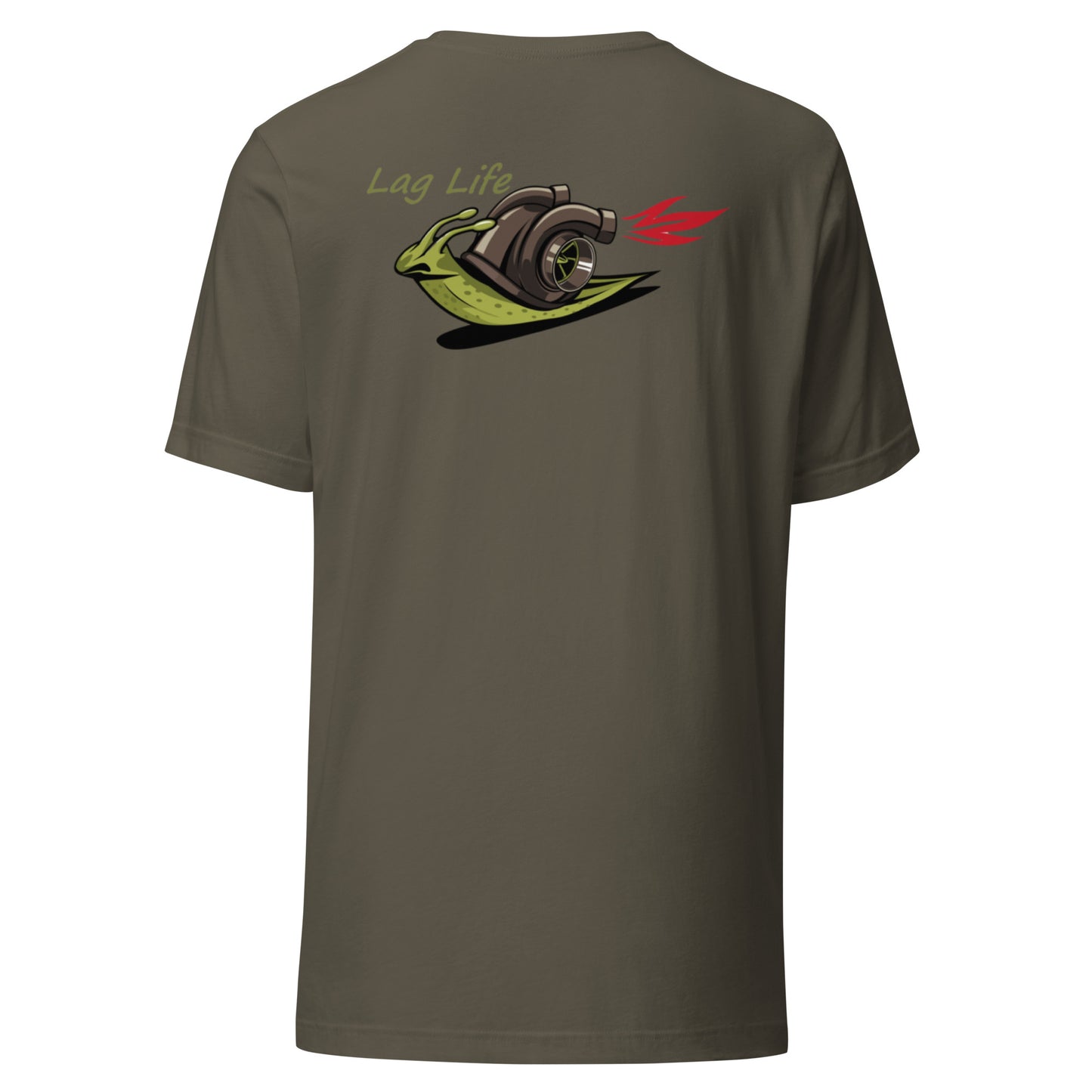 Lag Life Turbo Snail Unisex t-shirt