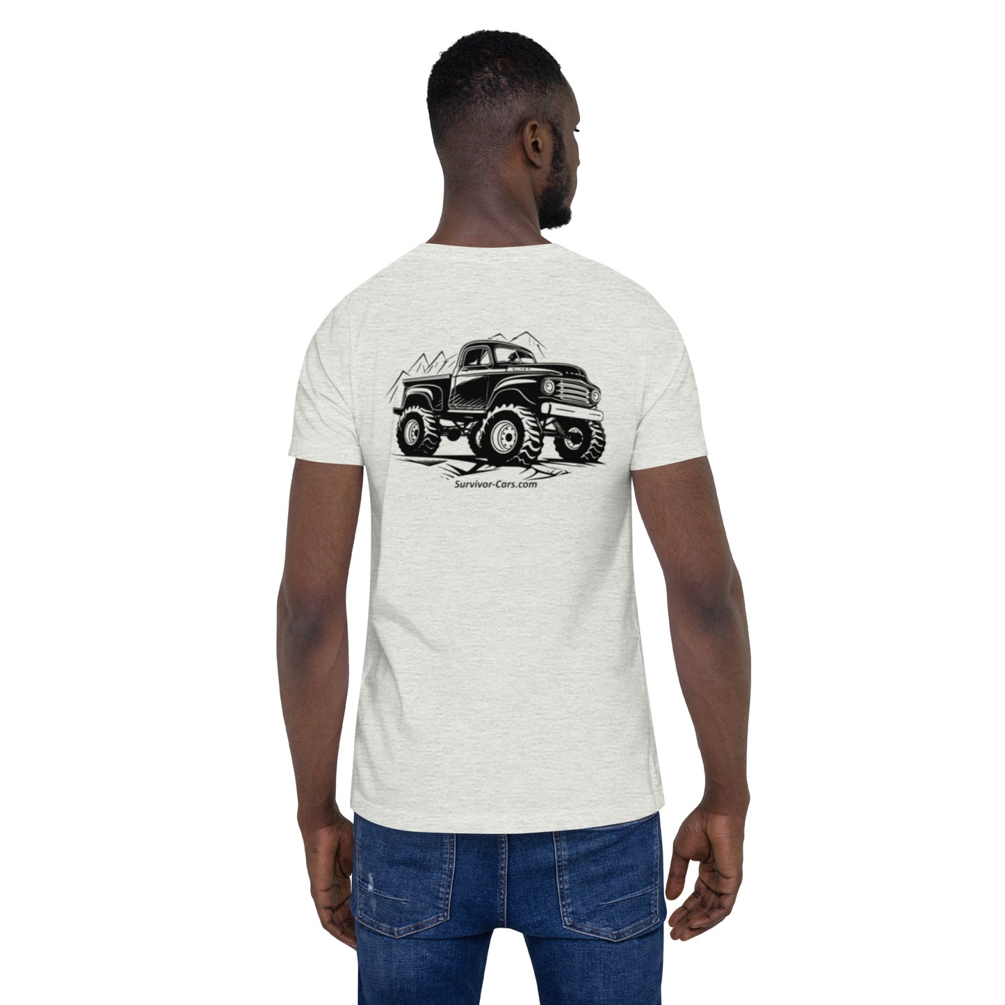 Monster Truck Classic Lifted Pickup T-Shirt