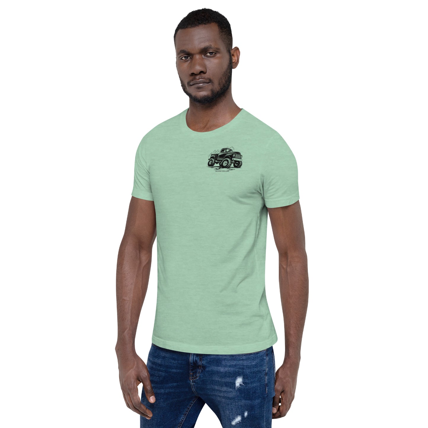 Monster Truck Classic Lifted Pickup T-Shirt