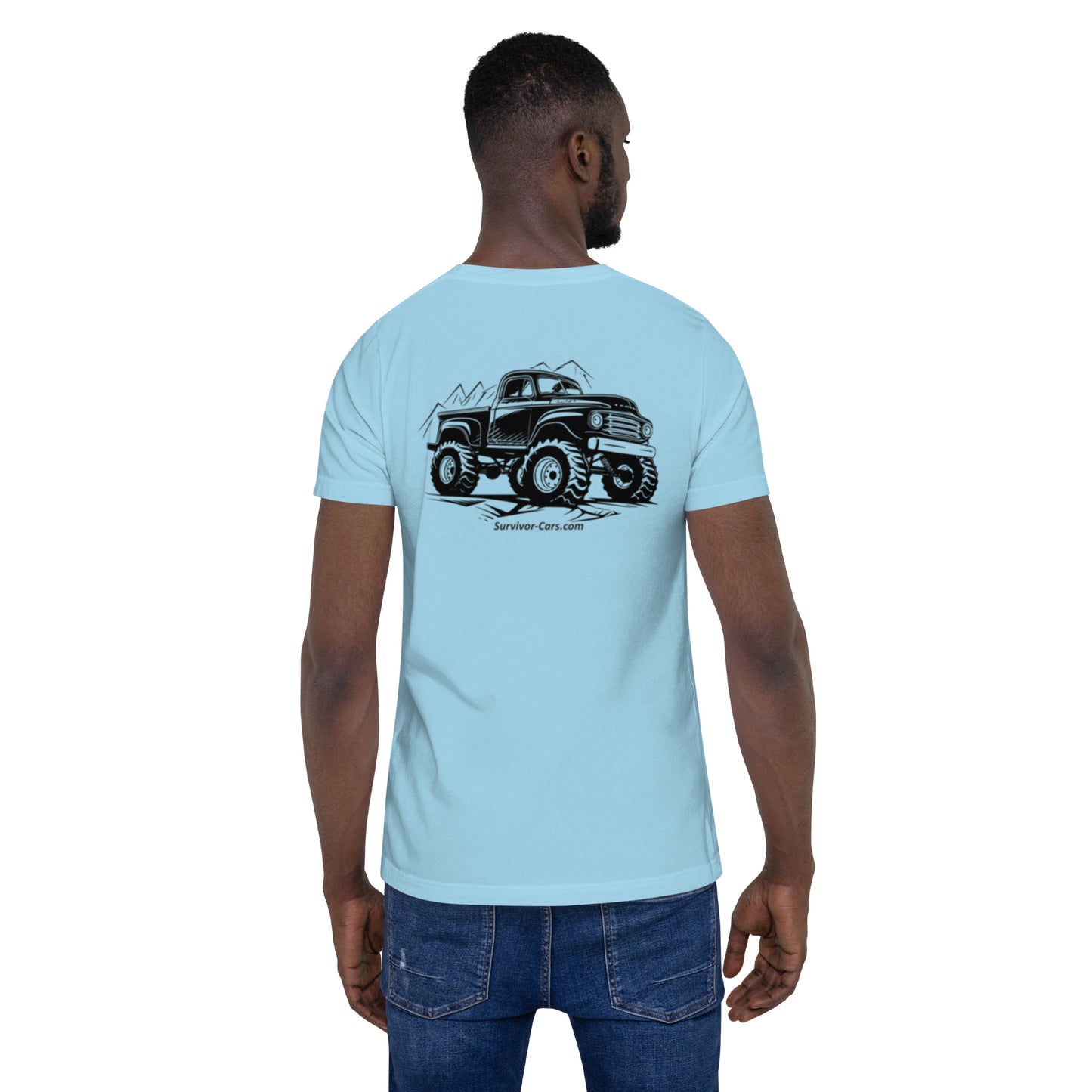 Monster Truck Classic Lifted Pickup T-Shirt