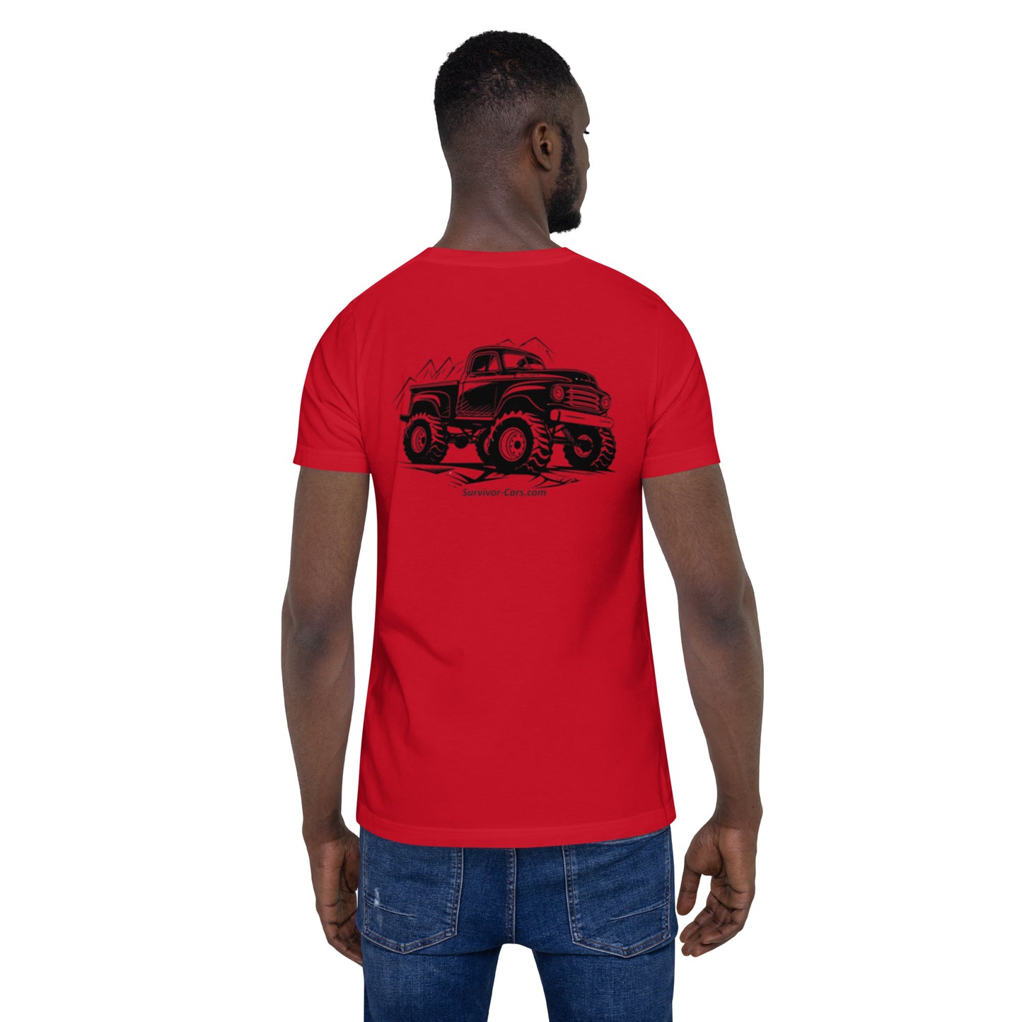 Monster Truck Classic Lifted Pickup T-Shirt