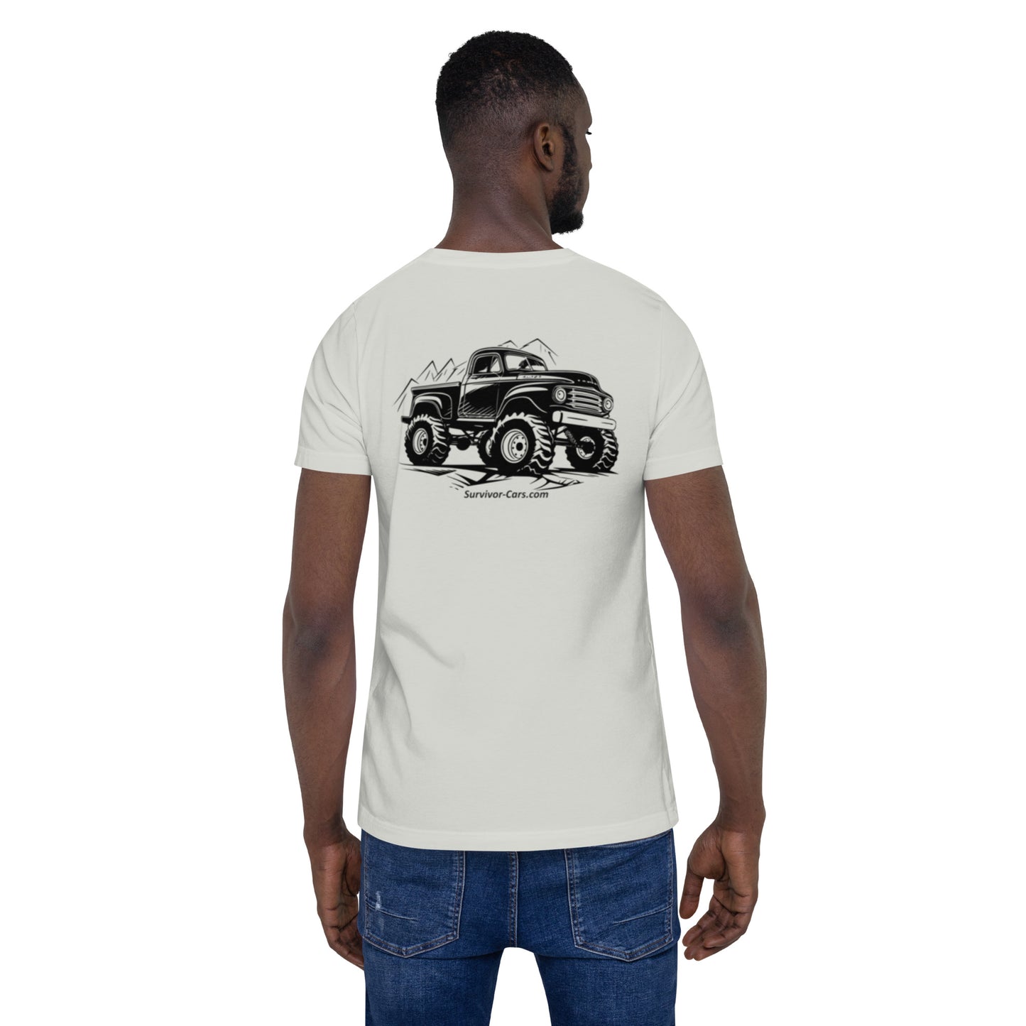 Monster Truck Classic Lifted Pickup T-Shirt