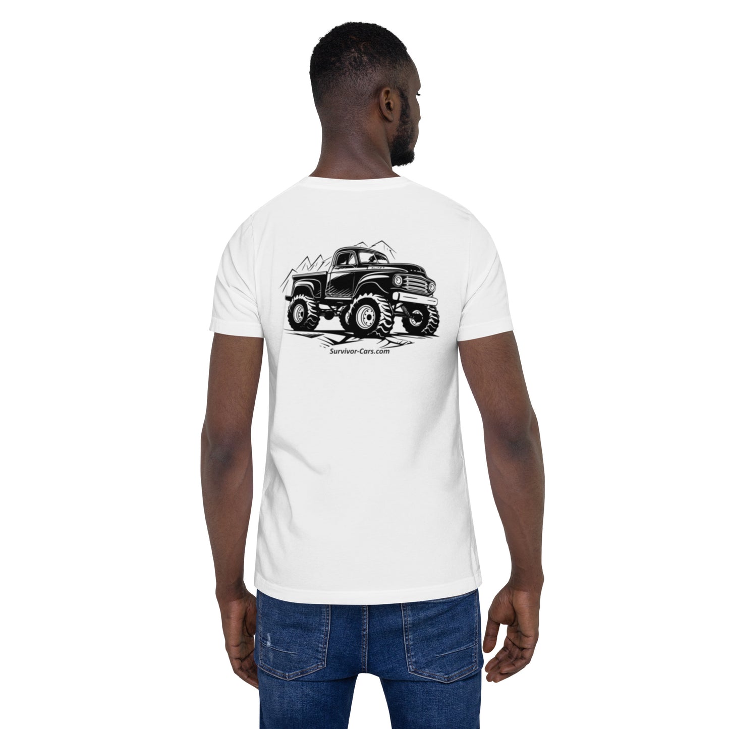 Monster Truck Classic Lifted Pickup T-Shirt