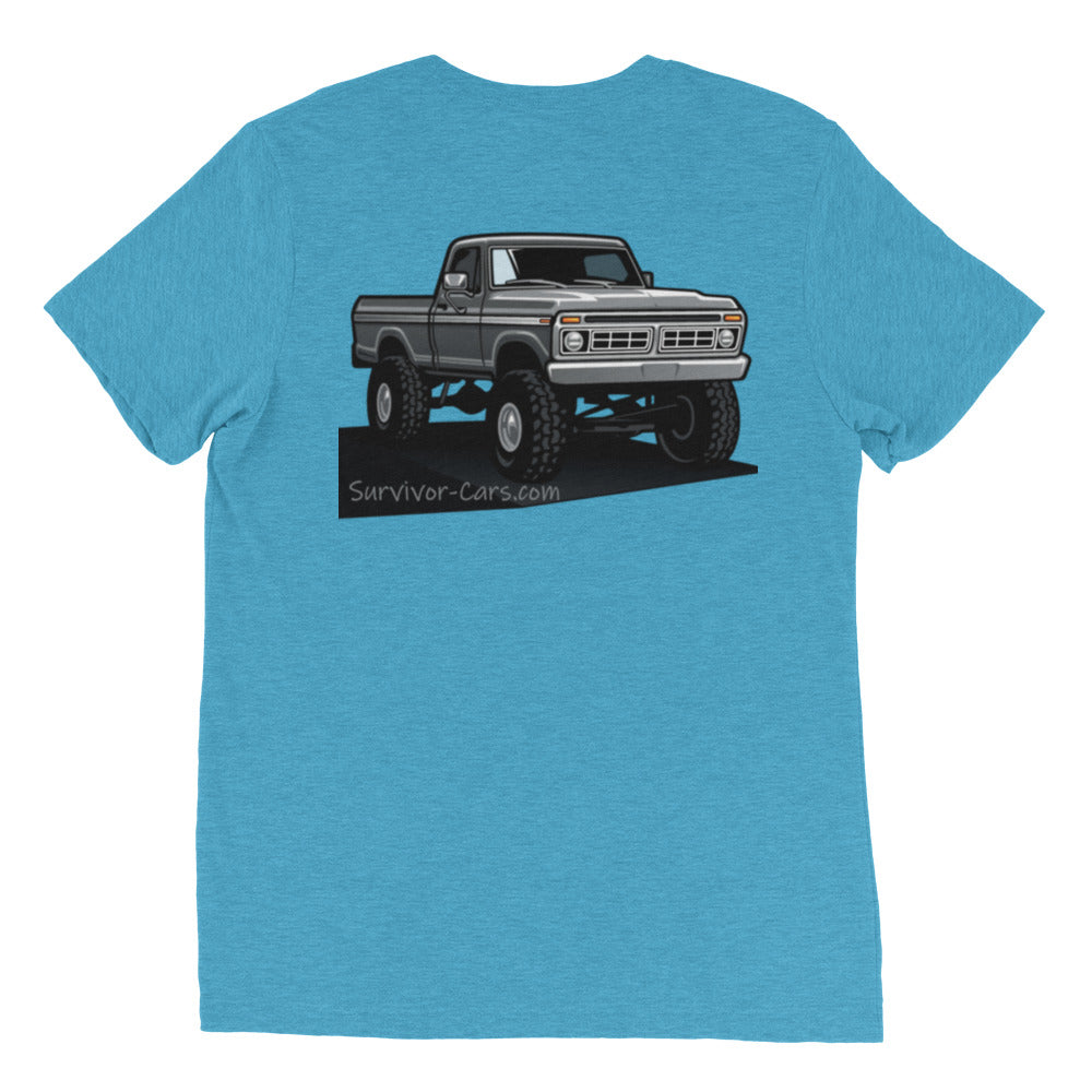 Lifted 4x4 Classic Pickup Truck Short sleeve t-shirt