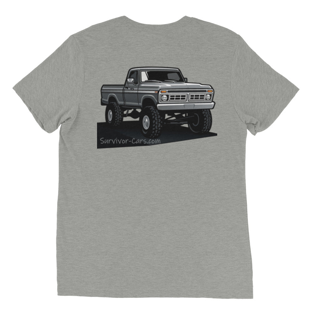 Lifted 4x4 Classic Pickup Truck Short sleeve t-shirt