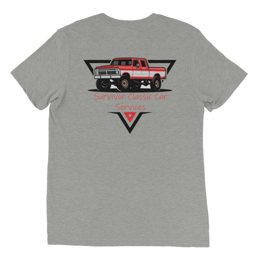 Dentside Crew Cab 4x4 Lifted Red Short sleeve t-shirt