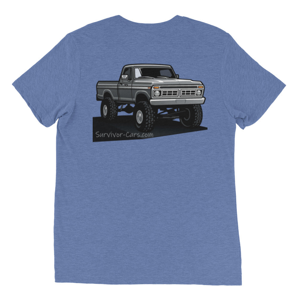 Lifted 4x4 Classic Pickup Truck Short sleeve t-shirt