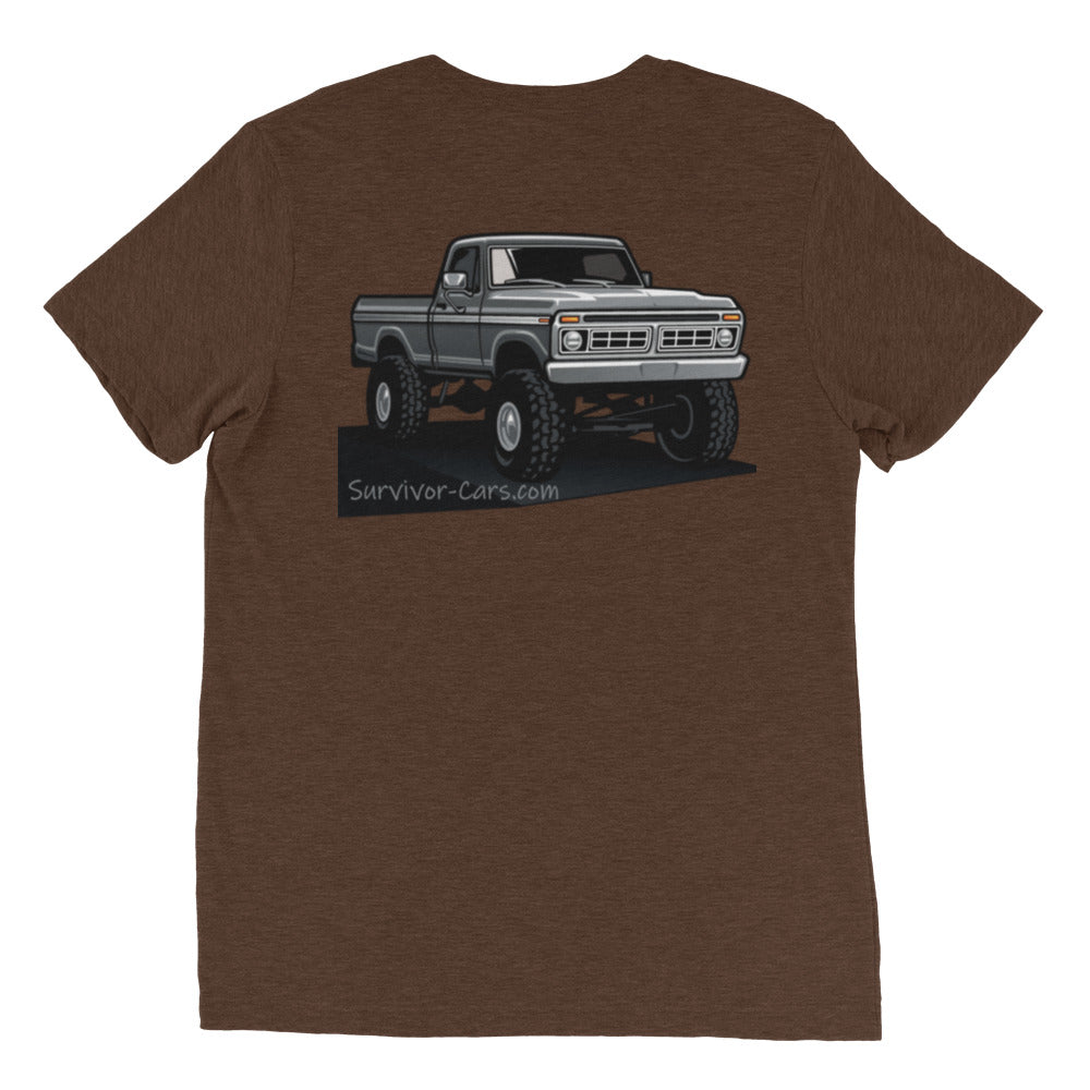 Lifted 4x4 Classic Pickup Truck Short sleeve t-shirt