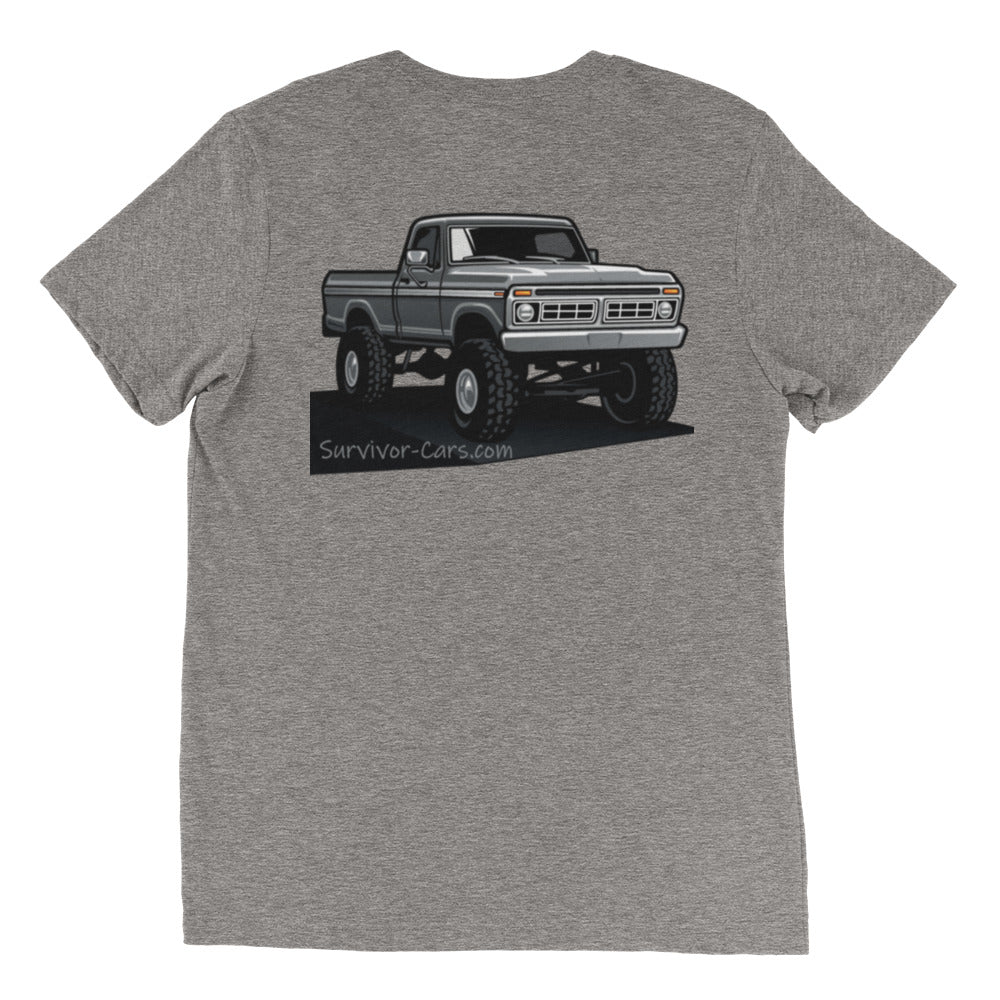 Lifted 4x4 Classic Pickup Truck Short sleeve t-shirt