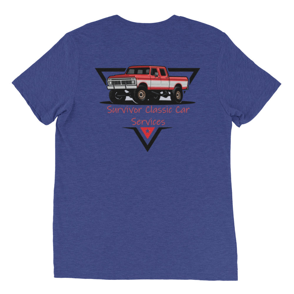 Dentside Crew Cab 4x4 Lifted Red Short sleeve t-shirt