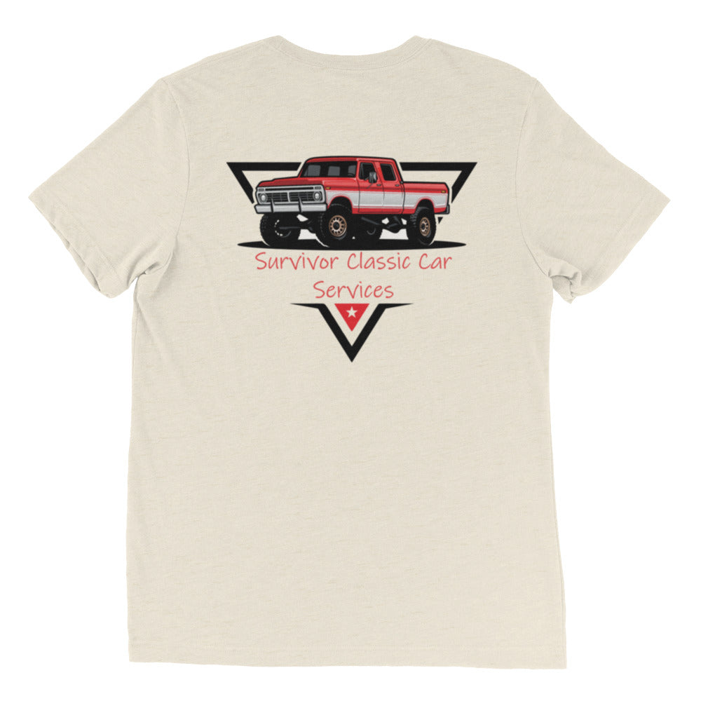 Dentside Crew Cab 4x4 Lifted Red Short sleeve t-shirt