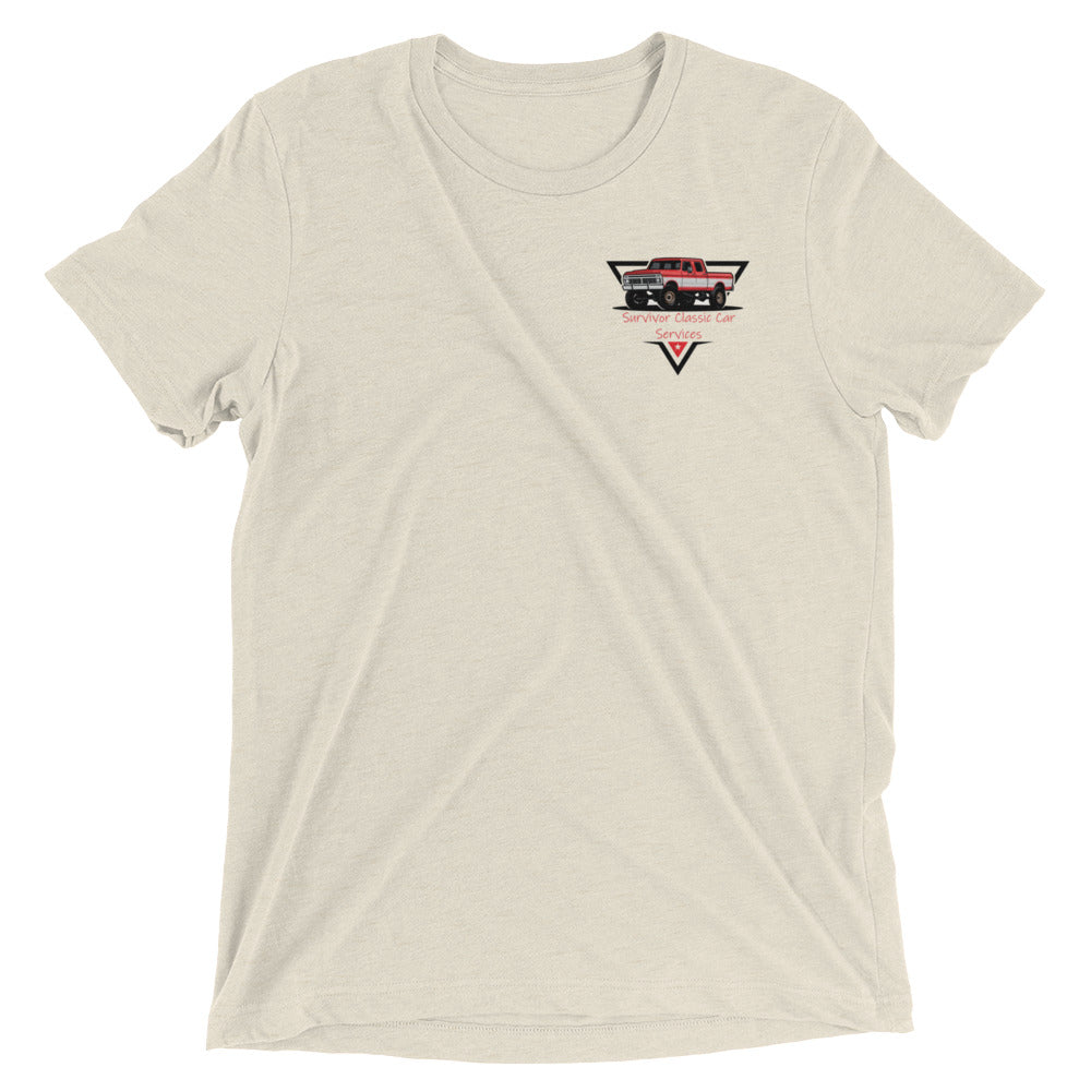 Dentside Crew Cab 4x4 Lifted Red Short sleeve t-shirt