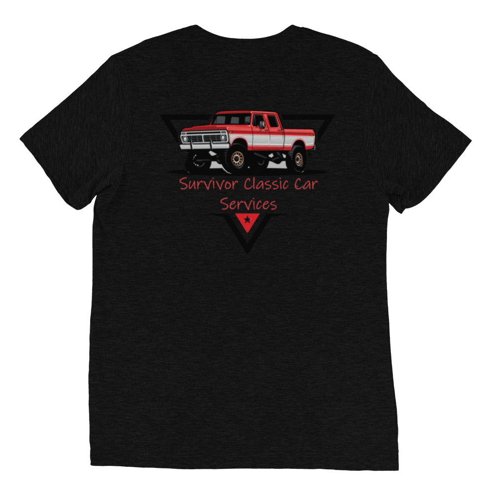 Dentside Crew Cab 4x4 Lifted Red Short sleeve t-shirt