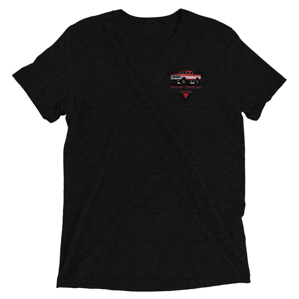 Dentside Crew Cab 4x4 Lifted Red Short sleeve t-shirt