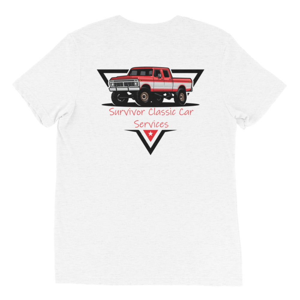 Dentside Crew Cab 4x4 Lifted Red Short sleeve t-shirt