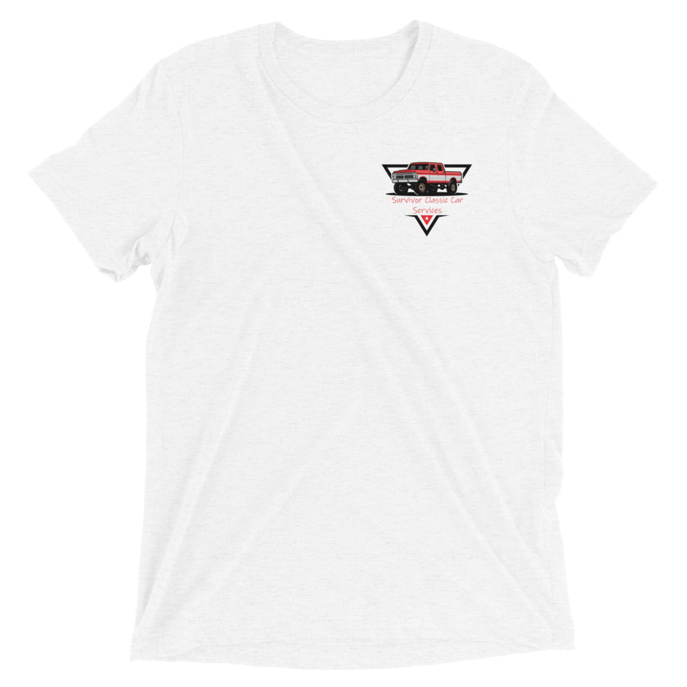 Dentside Crew Cab 4x4 Lifted Red Short sleeve t-shirt